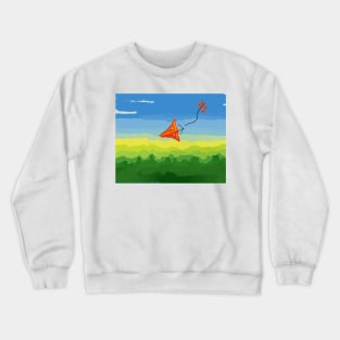 Kite flying Crewneck Sweatshirt